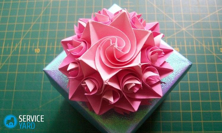 Как сделать розу из бумаги?