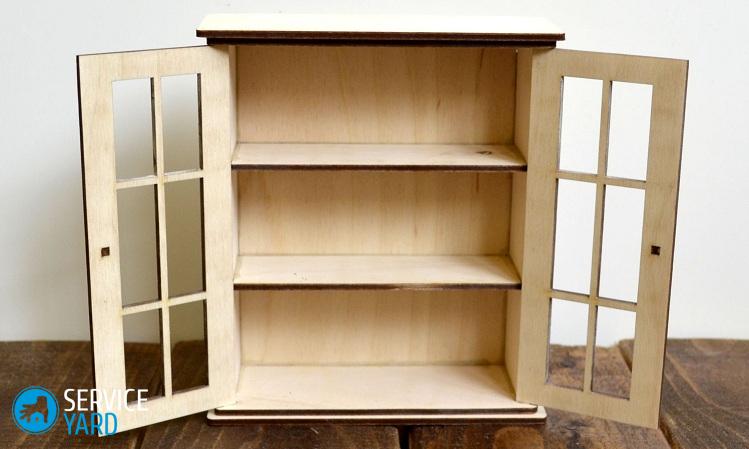 Как сделать шкаф для кукол?
