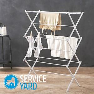 Как сделать сушилку для белья своими руками?