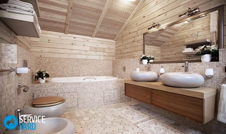 Как сделать ванную комнату в деревянном доме своими руками?