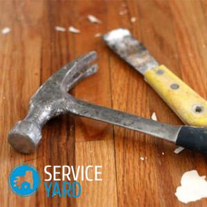 Как снять паркет своими руками?