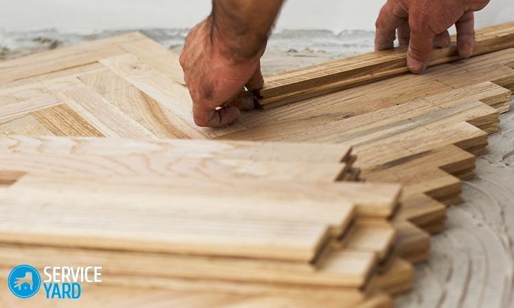 Как снять паркет своими руками?