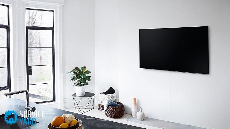 Как спрятать провода от телевизора на стене?
