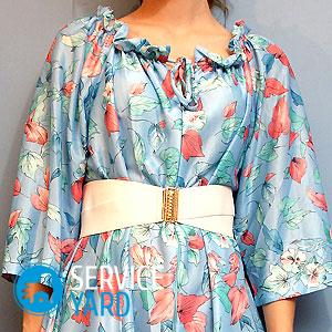 Как сшить блузку из платков?