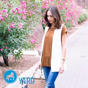 Как сшить длинный жилет без рукавов?