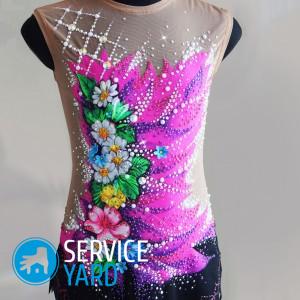 Как сшить купальник для художественной гимнастики?