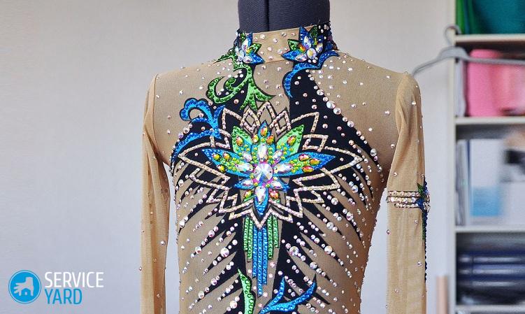 Как сшить купальник для художественной гимнастики?