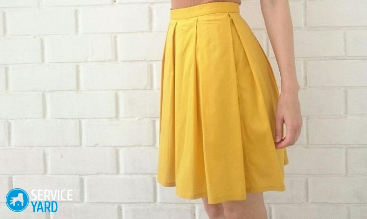 Как сшить летнюю юбку?