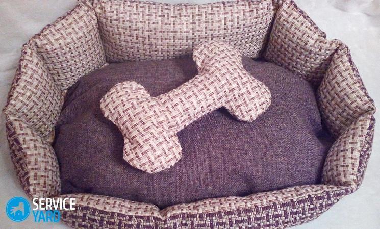 Как сшить лежанку для собаки?