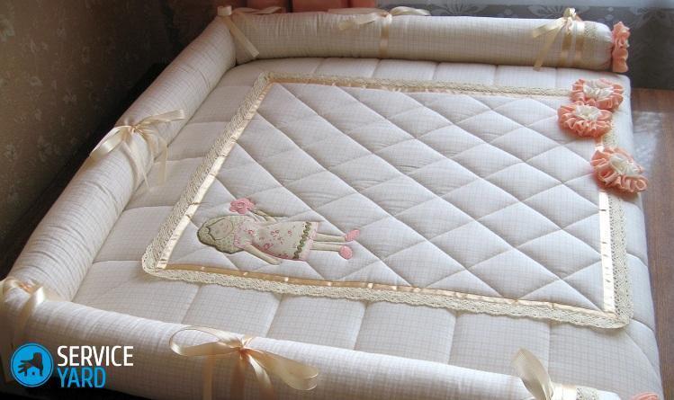 Как сшить матрасик на пеленальный столик своими руками?