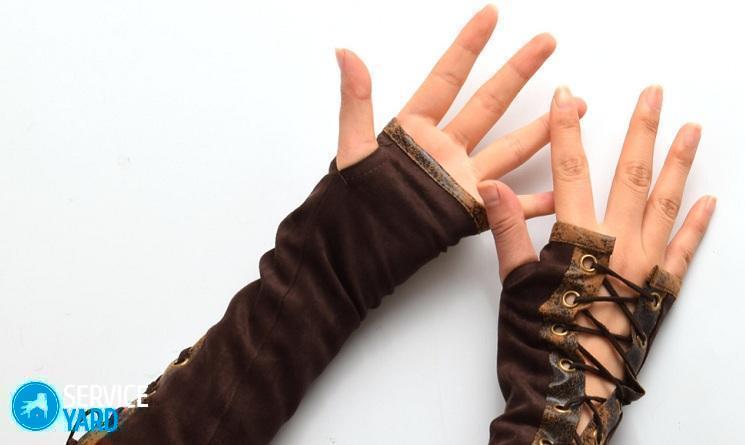 Как сшить перчатки?