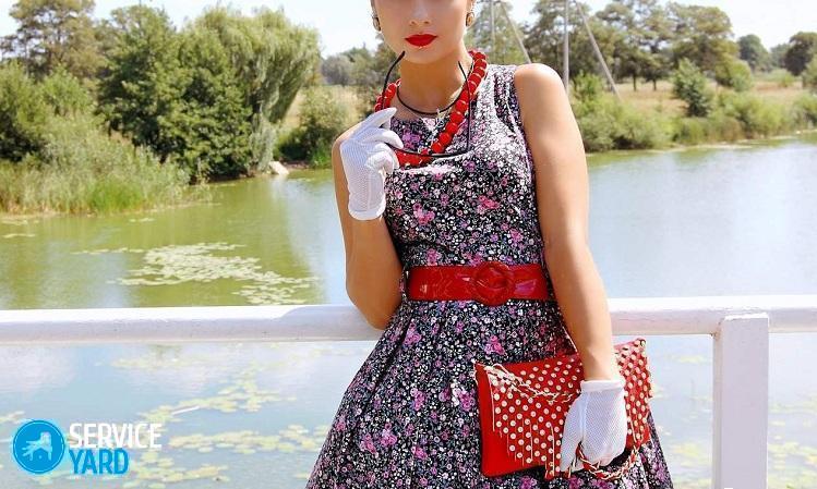 Как сшить платье стиляги своими руками?