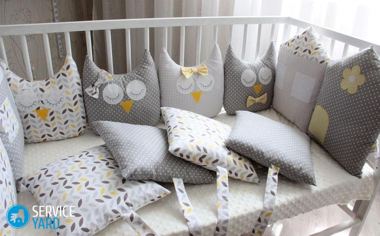 Как сшить подушку для новорожденного своими руками?