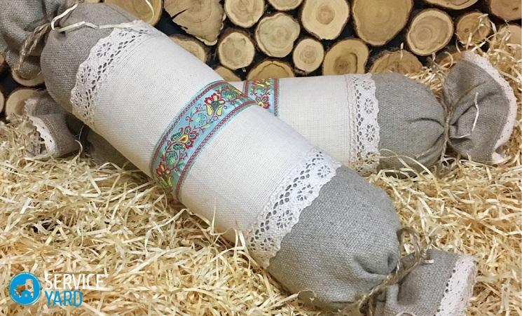 Как сшить подушку валик своими руками? Выкройки для разных вариантов