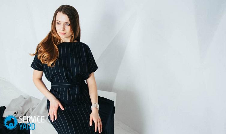 Как сшить пояс для платья из ткани?