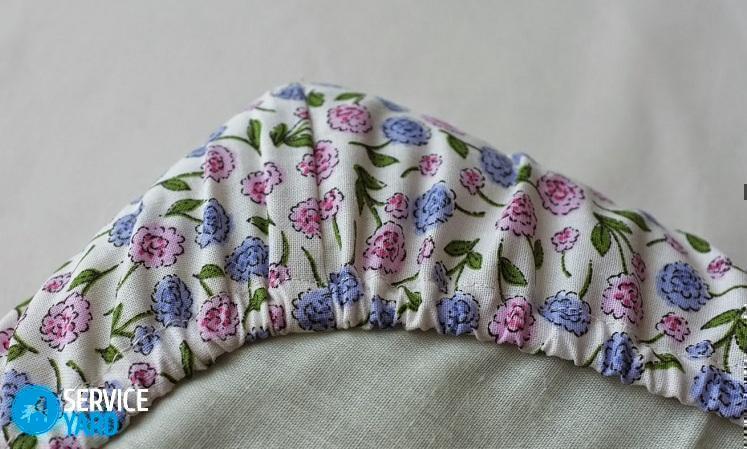 Как сшить простынь на резинке на матрас?