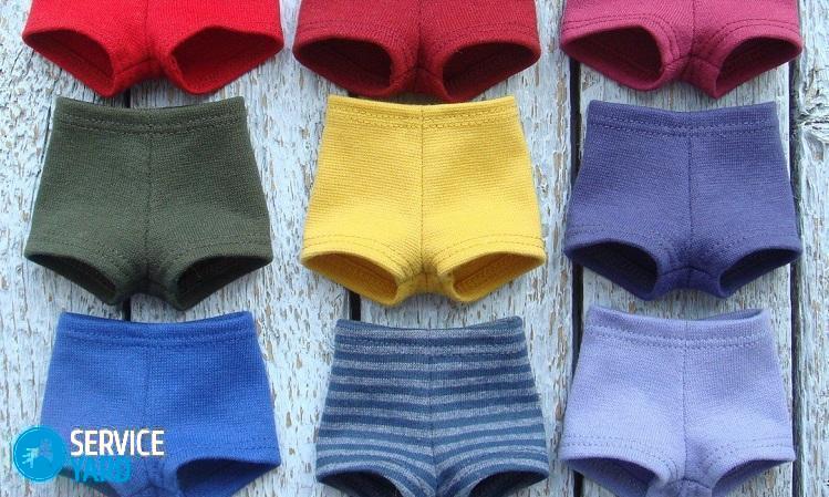 Как сшить шорты для куклы?