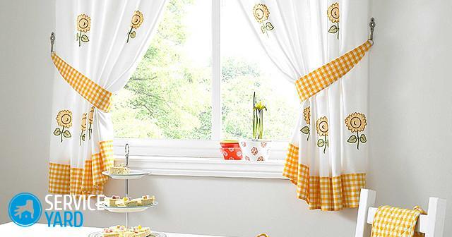 Как сшить шторы на кухню?