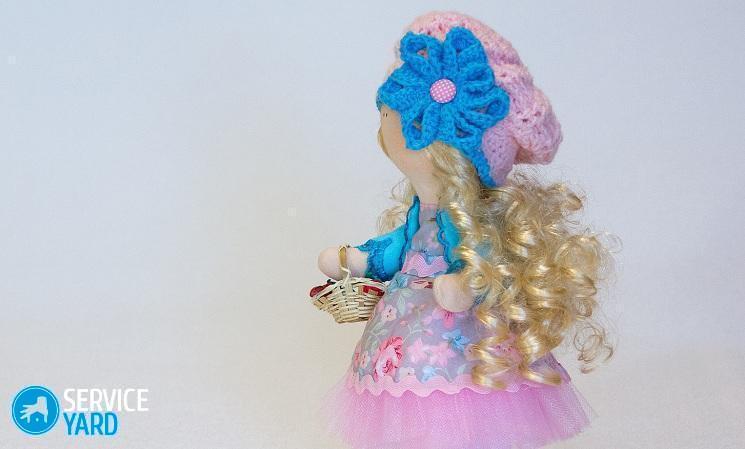 Как сшить текстильную куклу?