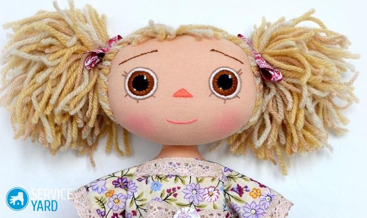 Как сшить текстильную куклу?