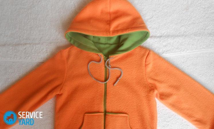 Как сшить толстовку из флиса своими руками?
