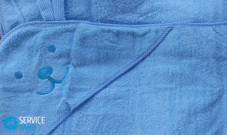 Как сшить уголок-полотенце?