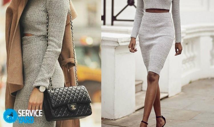 Как сшить юбку из трикотажа?