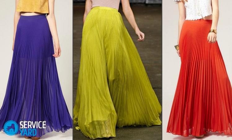 Как сшить юбку-макси?