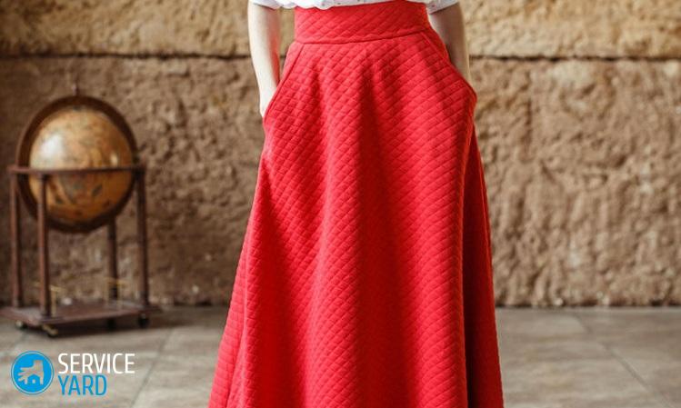Как сшить юбку-макси?