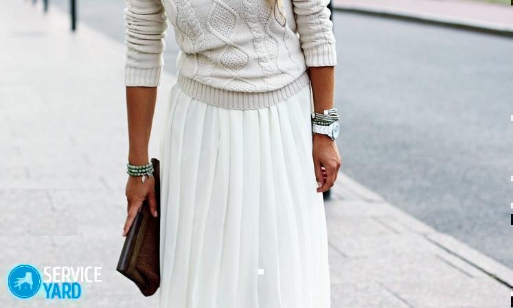 Как сшить юбку-плиссе?