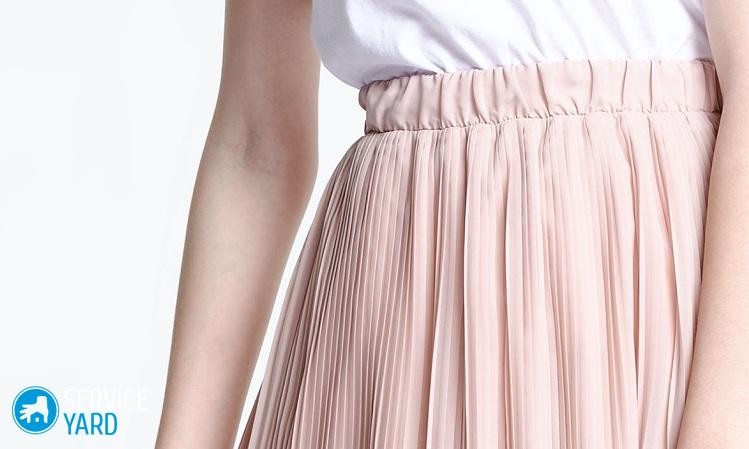 Как сшить юбку-плиссе?