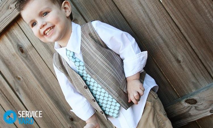 Как сшить жилет для мальчика своими руками?