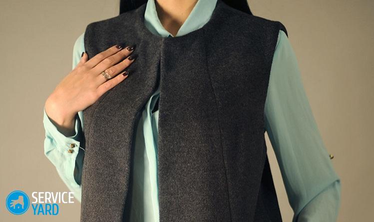 Как сшить жилет своими руками быстро и без выкройки?