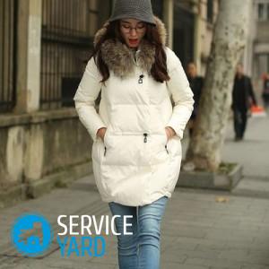 Как стирать белый пуховик?