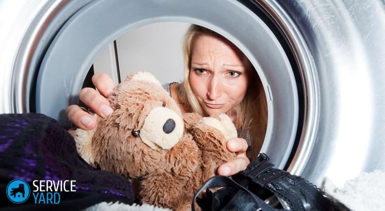 Как стирать мягкие игрушки в стиральной машине?