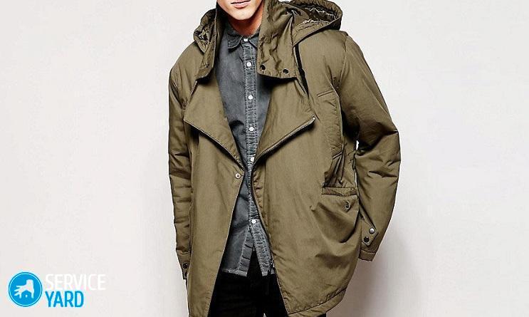 Как стирать парку?