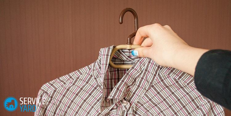 Как стирать рубашку вручную?