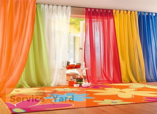 Как стирать шторы