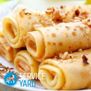 Как свернуть блины конвертом?