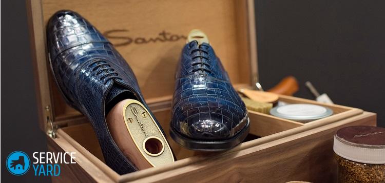 Как убрать царапины с лакированной обуви?