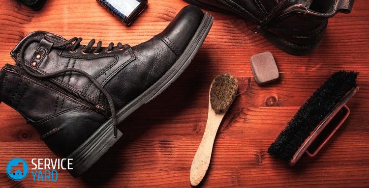 Как убрать царапины с обуви?