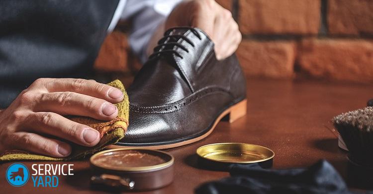 Как убрать царапины с обуви?