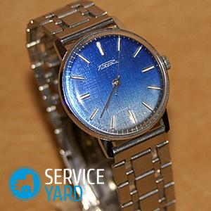 Как убрать царапины со стекла часов?