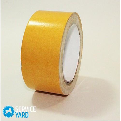 Как убрать двухсторонний скотч с мебели ? чем удалить остатки скотча