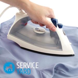 Как убрать лоск от утюга на одежде?