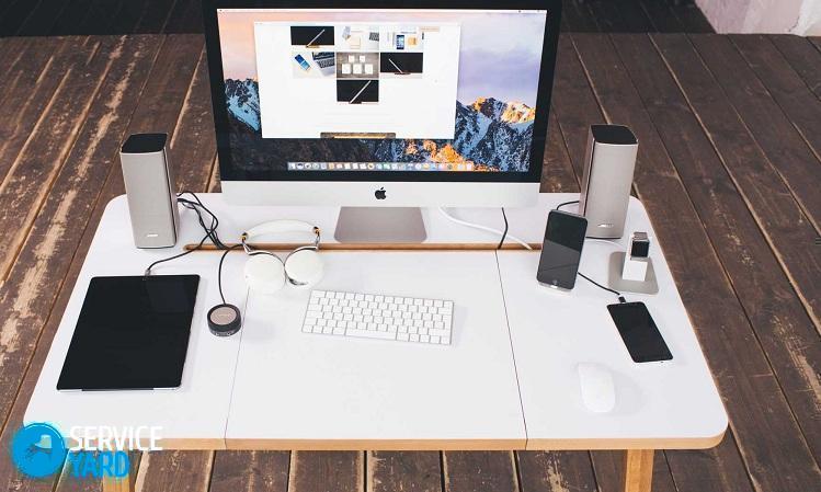 Как убрать провода от компьютера под столом?