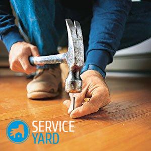 Как убрать скрип деревянного пола в квартире?