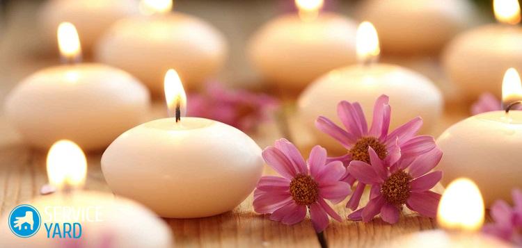 Как удалить пятно от воска свечи с одежды?