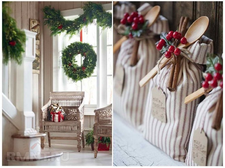 Как украсить дом на Новый год своими руками