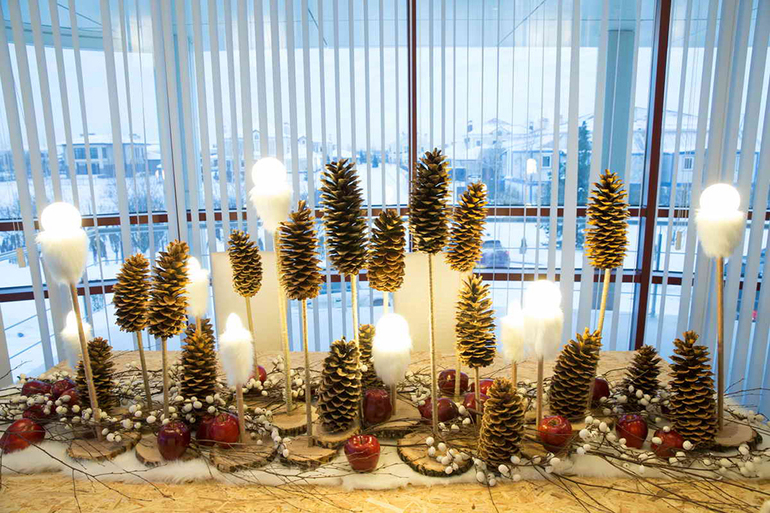 Как украсить дом на Новый год своими руками